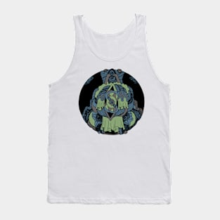 Mellow Cool Circle of Ornament Tank Top